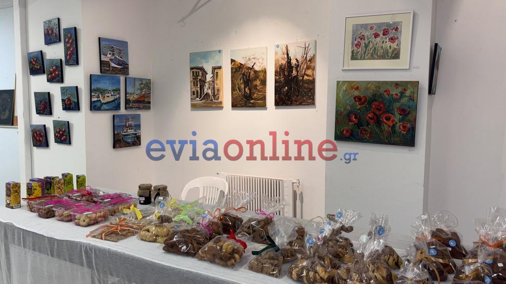 Εικαστική Έκθεση & Bazaar Πανευβοικού Συλλόγου Γονέων και Κηδεμόνων & Φίλων Α.με.Α